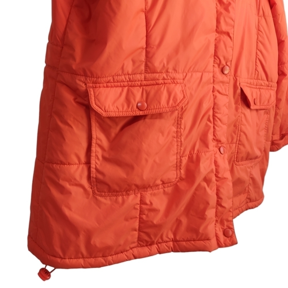 Weather Solutions Women's Jacket Orange Insulated Size 1X - Picture 6 of 12